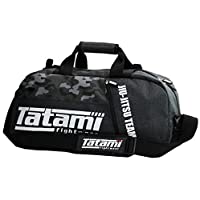 Tatami Jiu Jitsu Lona Bolsa de Deporte &amp- Mochila - Camuflaje Gris